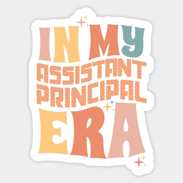 In My Assistant Principal Era Sticker by The WYLD Tribe
